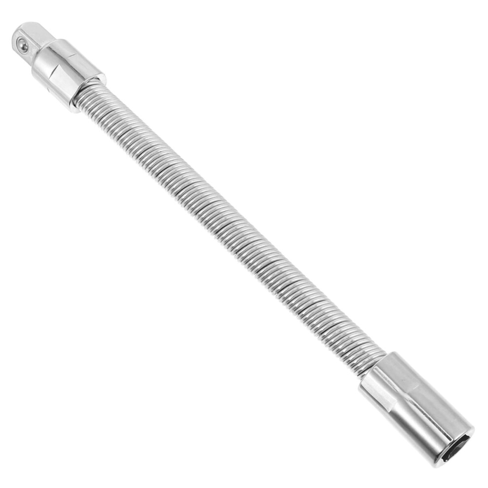 Flexible Spring Extension Rod Ratchet Wrench Socket Adapter Bendable Tool For Precision Torque In Tight Spaces 9339159487556