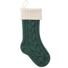 Christmas Stockings, Embroidered Initials Personalized for Soft Knitted Material, Perfect Christmas Gift Showcasing Strong Christmas Atmosphere in You