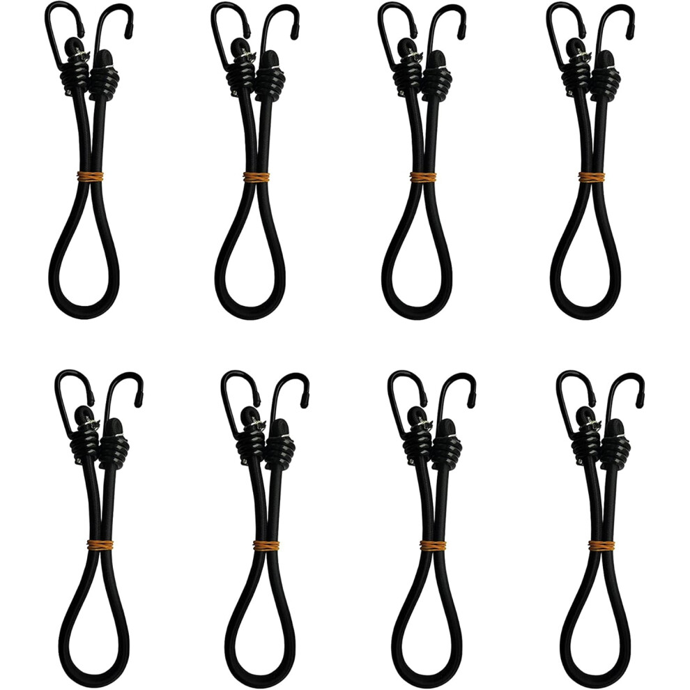 Retractable Bungee Cords For Banners, Posters, Trampolines, Versatile For Various Outdoor Activities With Industrial Grade Weather Resistance 9094122867154