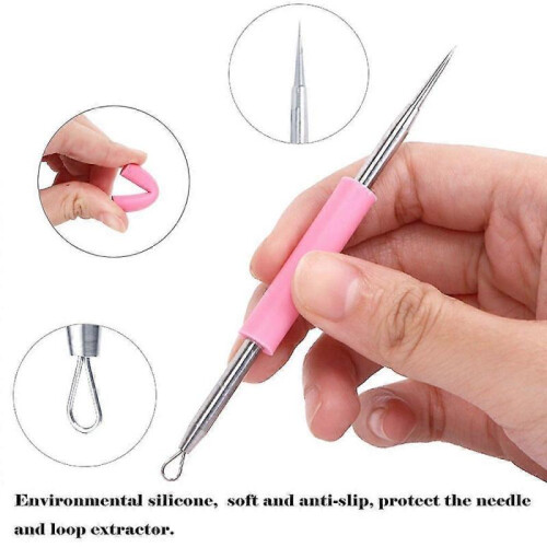 Professional Acne Removal Needle, Whitehead & Blackhead Remover, Pimple Extractor Tool 2