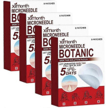 (4packs)Microneedles Botanical Skin Appendage Removal Patch, Skin Patch For Skin Tag Removal, Micro Pimple Patch, Anti-acne Plaster For All Skin Types