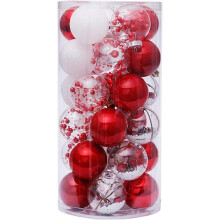 Trésors de Noël éclatants, ornements incassables d'une qualité artisanale exquise pour des célébrations inoubliables