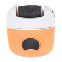 Fuß-Hornhautentferner 2-Geschwindigkeiten LED 500mAh Orange