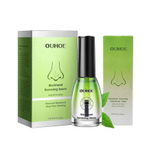 Blackhead Removing Serum Suit, Clean Pores Fine Oil Control Clean Repair Acne Blackhead Nose Patch