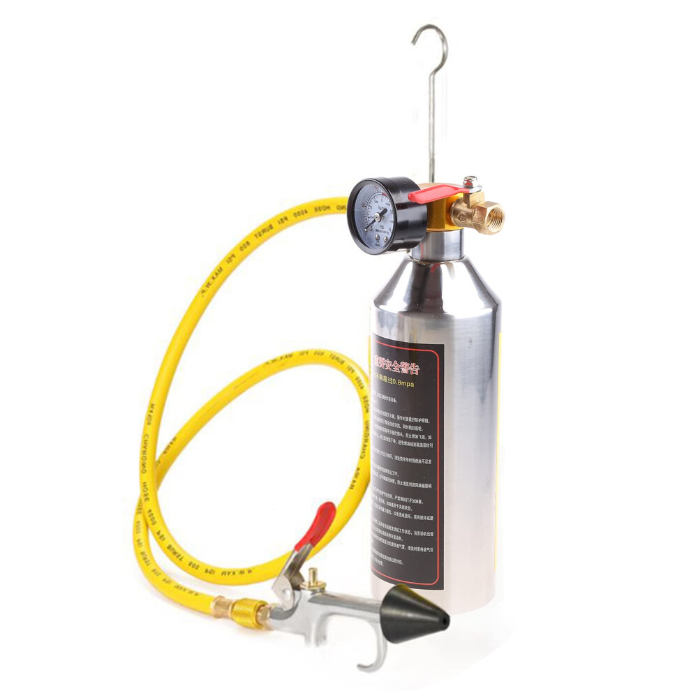 Metal Car Air Conditioning Pipe Cleaning Bottle Flush Canister Maintenance Tool Kit For Auto Ac Ducts 9067246080631