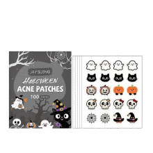 (2 Box)Pimple Patches, Halloween Acne Patch, Pimple Patches for Face, Cute Pimple Stickers with Salicylic Acid & Tea Tree, 100pcs Halloween Stickers