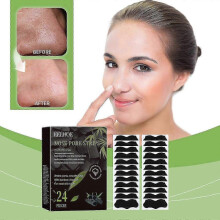 (72 Pcs) 25-26 Blackhead Remover Pore Strips, Black Head Remover for Face, Natural Bamboo Charcoal Nose Strips for Pore Cleaner,Oil Blackheads & Whit