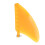 4.6in Yellow TPU Surfboard Fin Lightweight Control Replacement for Longboard 11