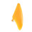 4.6in Yellow TPU Surfboard Fin Lightweight Control Replacement for Longboard 12