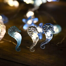 LED String Lights Indoor USB Ocean Series Seahorse Fairy Lights 3 M/30 LED For Bedroom Party Outdoor Garden Decor