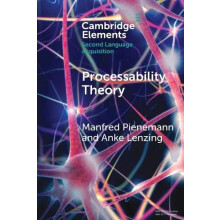Processability Theory by Anke Innsbruck University Lenzing Paperback B