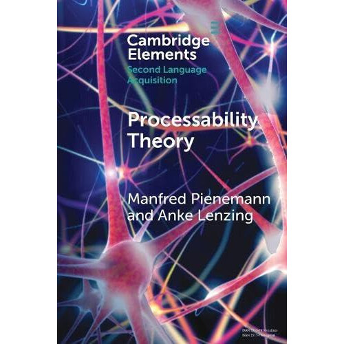 Processability Theory by Anke Innsbruck University Lenzing Paperback B