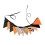 Festival Halloween Triangular Bunting Flags Pennant-12 colors 1