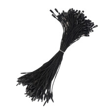 100pcs Multipurpose Garment Hanging Strings for Clothing-Black