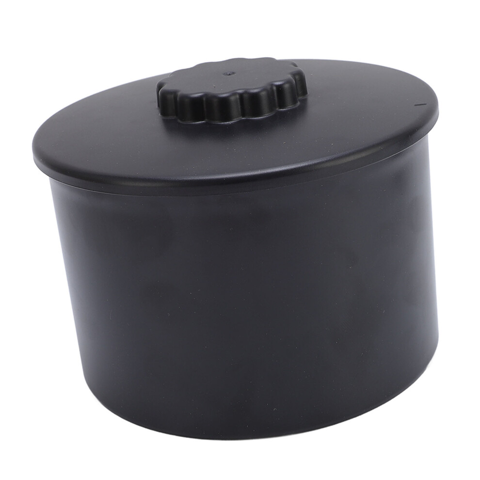 Black Plastic Neck Strips Dispenser for Hair Salon, Disposable Paper Roll Holder