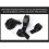 Anti-corrosion Universal Motorcycle Adjustable LED-Black 3