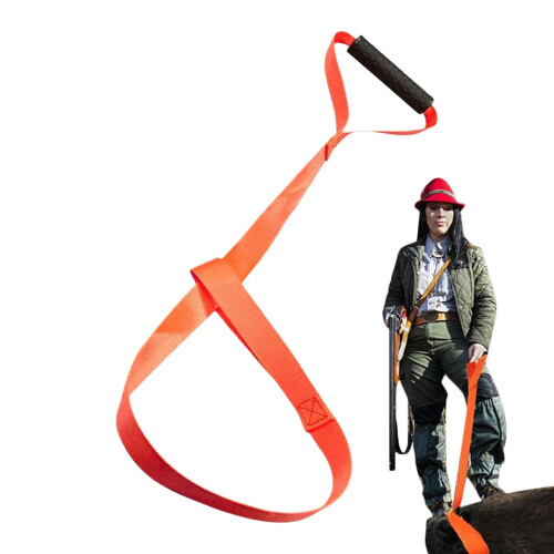 Towing Harness Foldable Pull Strap System For Deer, Wild Boar, Turkey, Goat, Venison Processing Equipment