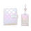 Mini12 weißes PU-Leder-Sofortkamera-Hülle-Set 7