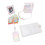Mini12 weißes PU-Leder-Sofortkamera-Hülle-Set 15