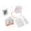 Mini12 weißes PU-Leder-Sofortkamera-Hülle-Set 14