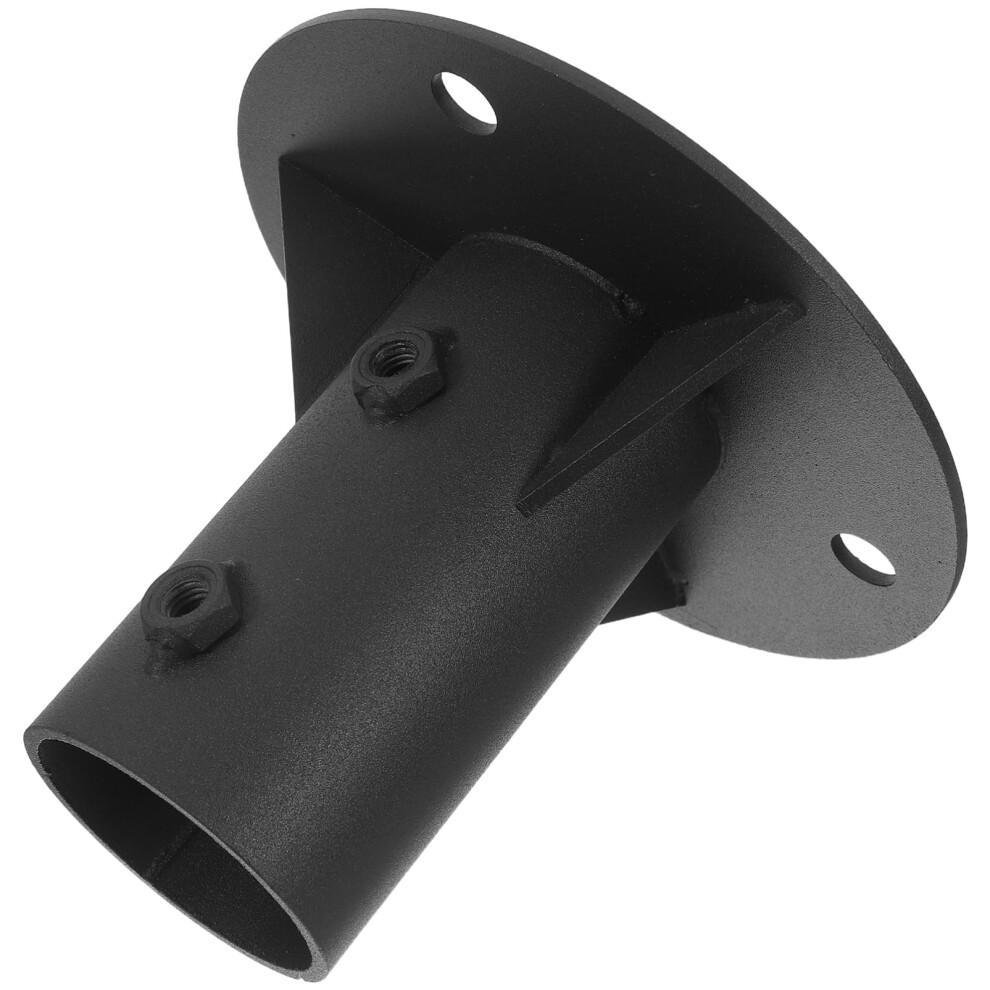 Metal Fence Post Flange Base Predrilled Holes For Deck Railings Easy Installation 9105992453108