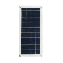 Solpanel, dobbeltudgang USB10W18V til mobiltelefon og båd, semifleksibelt design giver nem installation og bærbarhed til udendørs brug