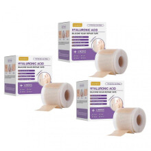 (3pcs) Medical-Grade Silicone Scar Repair Tape - Effective Scar Removal Strips for C-Section, Acne, and Old Scars, Reusable & Transparent
