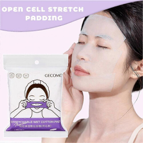 Disposable Wet Makeup Cotton Patch Ultra Thin Stretchablefor Face Application 2