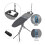 Ironing board Exclusive black Dual Action 6