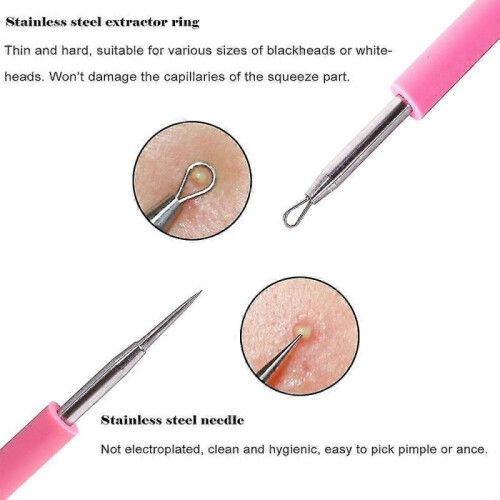 Professional Acne Removal Needle, Whitehead & Blackhead Remover, Pimple Extractor Tool 1