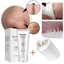 (2pcs) Peel off Blackhead Remover Mask, 60Pcs Nose Strips Deep Cleansing Peel off Mask & Blackhead and Pores Remover from Face for Women & Men