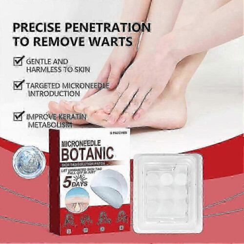 (5packs)"Micro Pimple Patch with Botanical Extract for Safe Skin Appendage Removal" 1