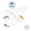 Torkstativ Sussi White 3