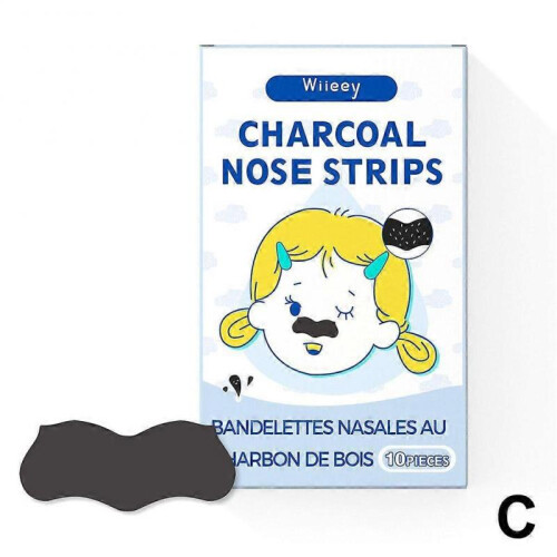 (Black 2)Black Head Patch Cleaning Nose Patch