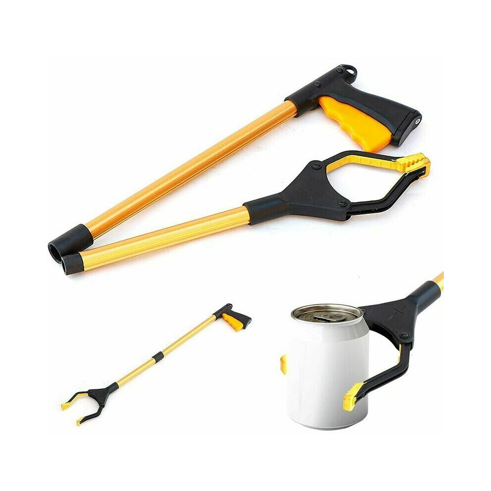 Portable Design for On-The-Go Assistance, Strong Magnetic Tip, Ergonomic Trigger Mechanism for Easy Operation, Foldable Grabber Reacher Tools, Premium