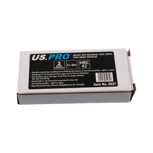 us pro US PRO Tools Brake Pipe Bending Tool with Two Bend Profiles 5927 2