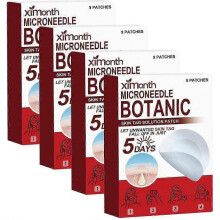 (4packs)Microneedles Botanical Skin Appendage Removal Patch, Skin Patch for Skin Tag Removal, Micro Pimple Patch, Anti-Acne Plaster for All Skin Types