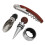 Σετ δώρου Elegant Wine Opener, Αφαίρεση φελλού από ανοξείδωτο ατσάλι με λαβή από ξύλο 6