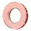 10 Stück Roségold Leder-Ösen 15,7 mm 12
