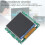 DIY 1.44" LCD Soldering Kit with ESP32 WIFI Bluetooth 128x128 5