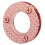 10 Stück Roségold Leder-Ösen 15,7 mm 13