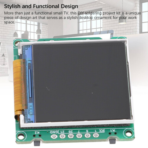 DIY 1.44" LCD Soldering Kit with ESP32 WIFI Bluetooth 128x128 2
