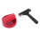 Stainless Steel Craft Printing Roller with Rubber & Plastic Handle 12