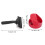 Stainless Steel Craft Printing Roller with Rubber & Plastic Handle 2