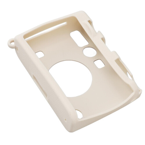 Silicone Protective Case for EVO Instant Camera Beige White Snug Fit