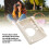 Silicone Protective Case for EVO Instant Camera Beige White Snug Fit 3