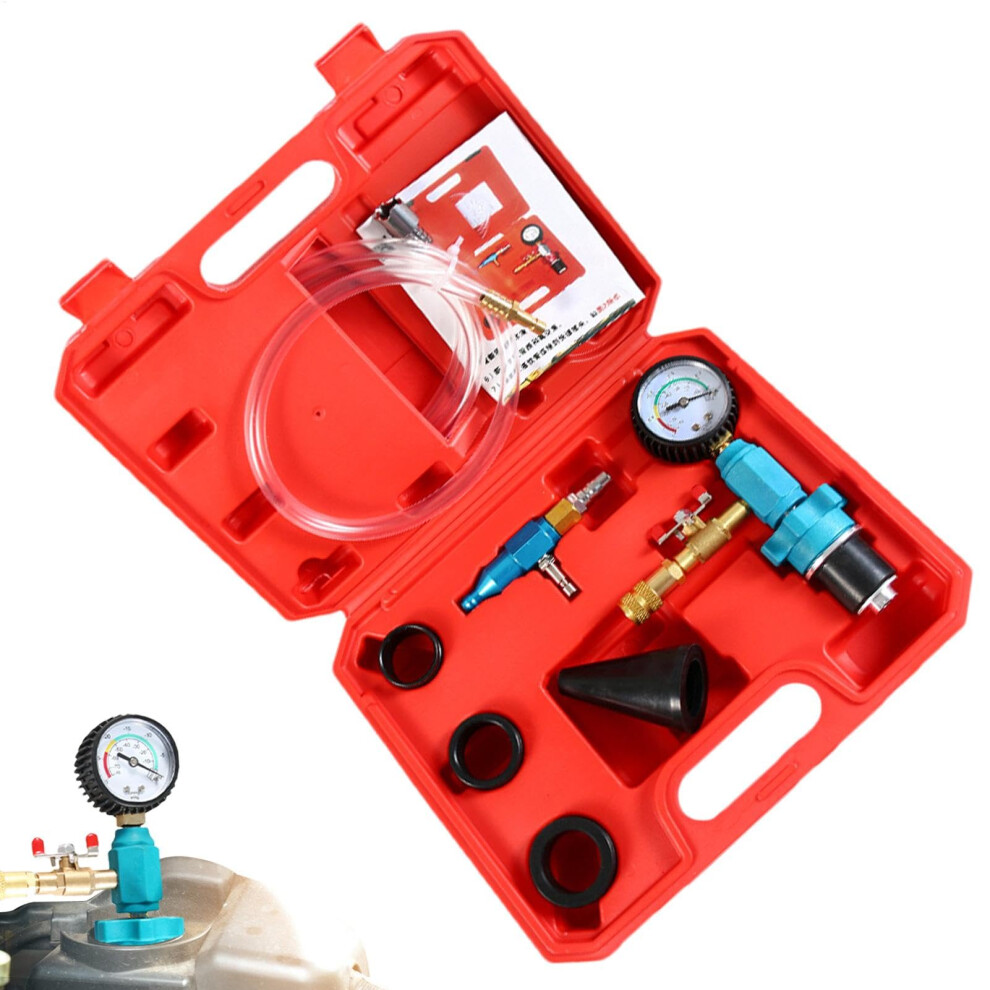 Vacuum Coolant Fill Kit For Vehicle Radiator Purge Antifreeze Refilling Tool Cooling System Purge Kit For Suv And Truck 9323874225630