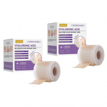 (2pcs) Medical-Grade Silicone Scar Repair Tape - Effective Scar Removal Strips for C-Section, Acne, and Old Scars, Reusable & Transparent