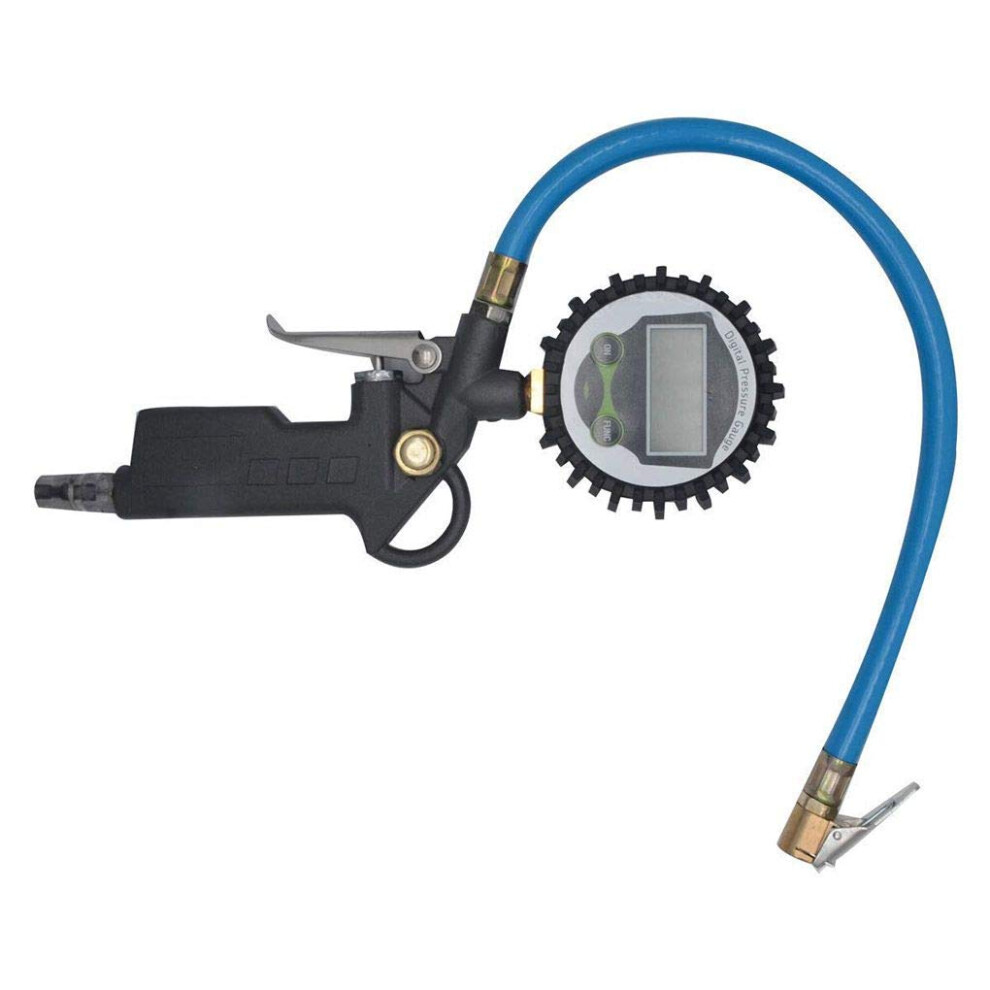 Digital Display Car Tire Air Pressure Inflator Gauge Aluminum Alloy Lcd Display Vehicle Tester Inflation Sensor 9323874225593