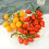 Ornement élégant de fruit de tomate de cerises de PVC-Rouge 7